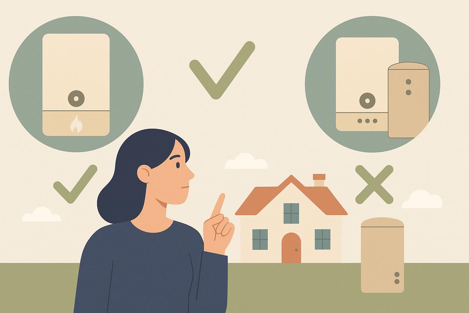 combi boiler vs system boiler