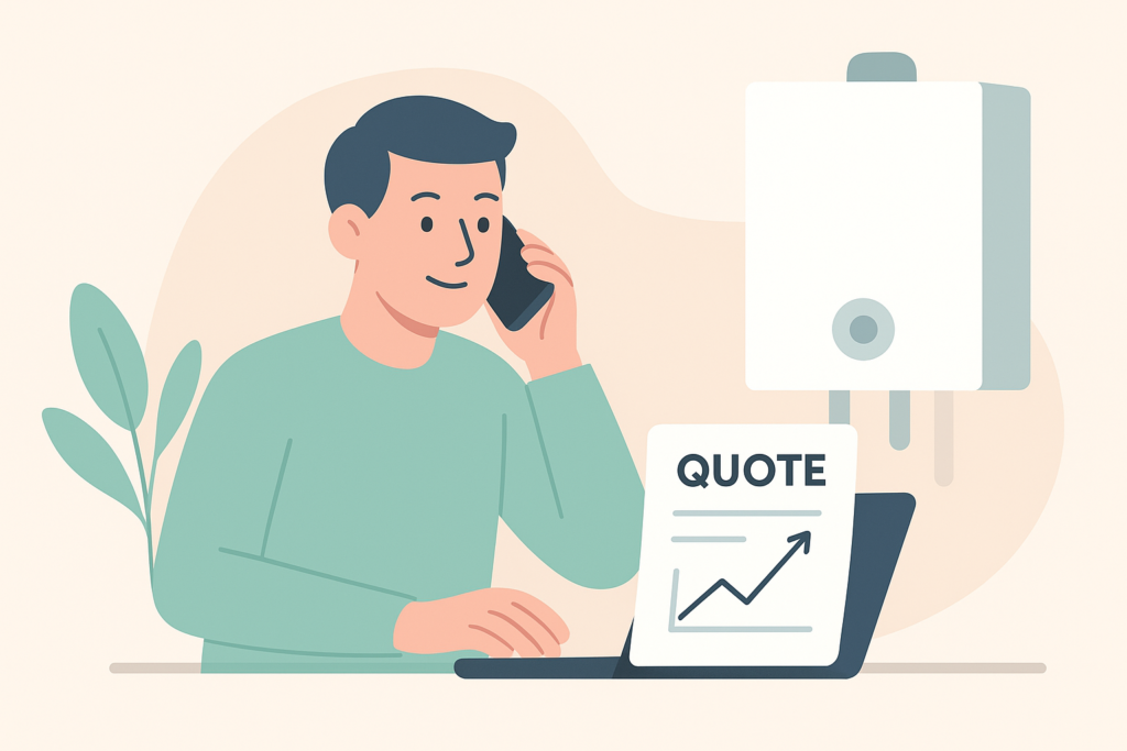 how to get a boiler quote